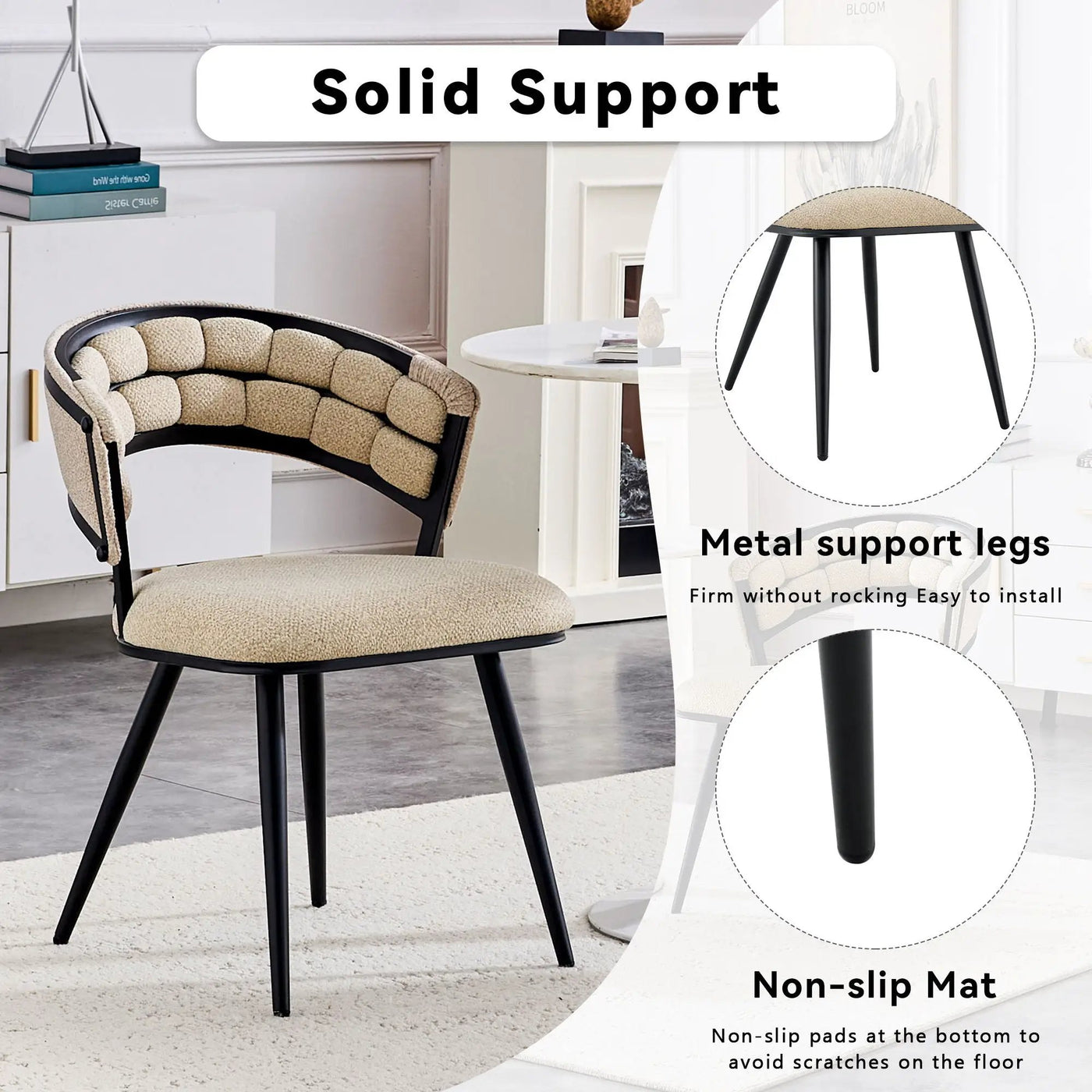 Dining Chairs For Dining Room & Kitchen (Set of 2) by HouseOfZazla