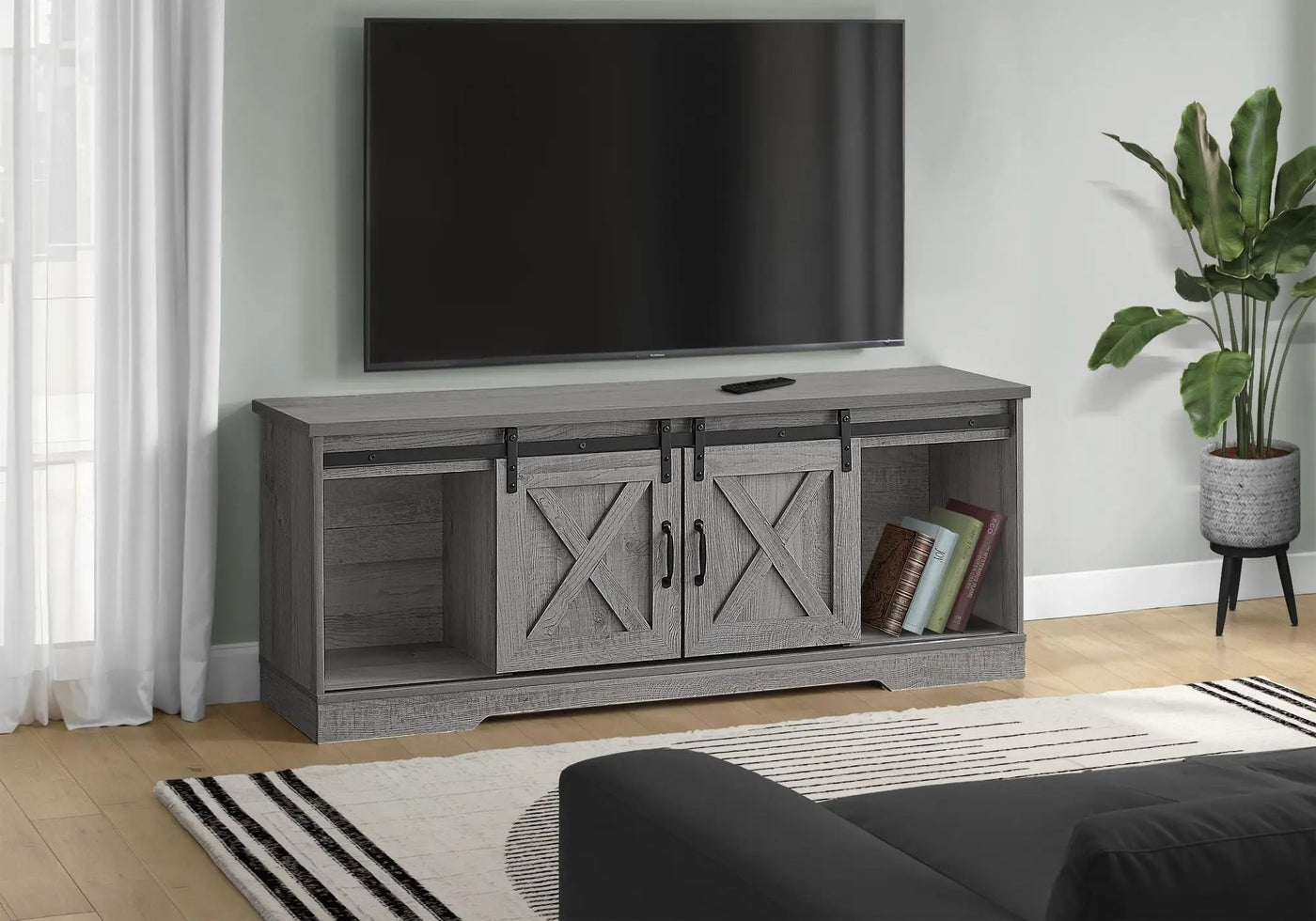Transitional TV Stand Console Media Entertainment Center by HouseOfZazla