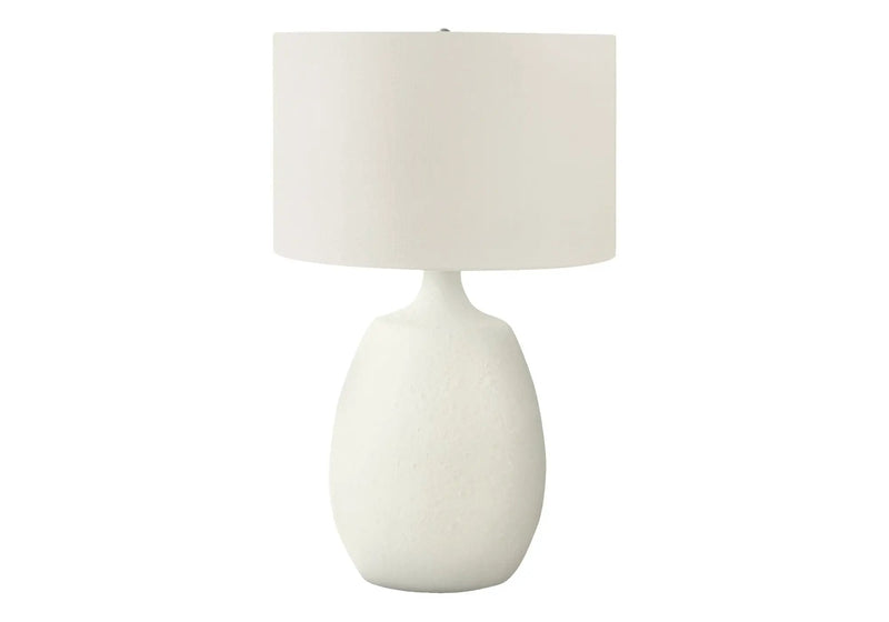Lighting, Table Lamp, Resin, Contemporary - Cream by HouseOfZazla