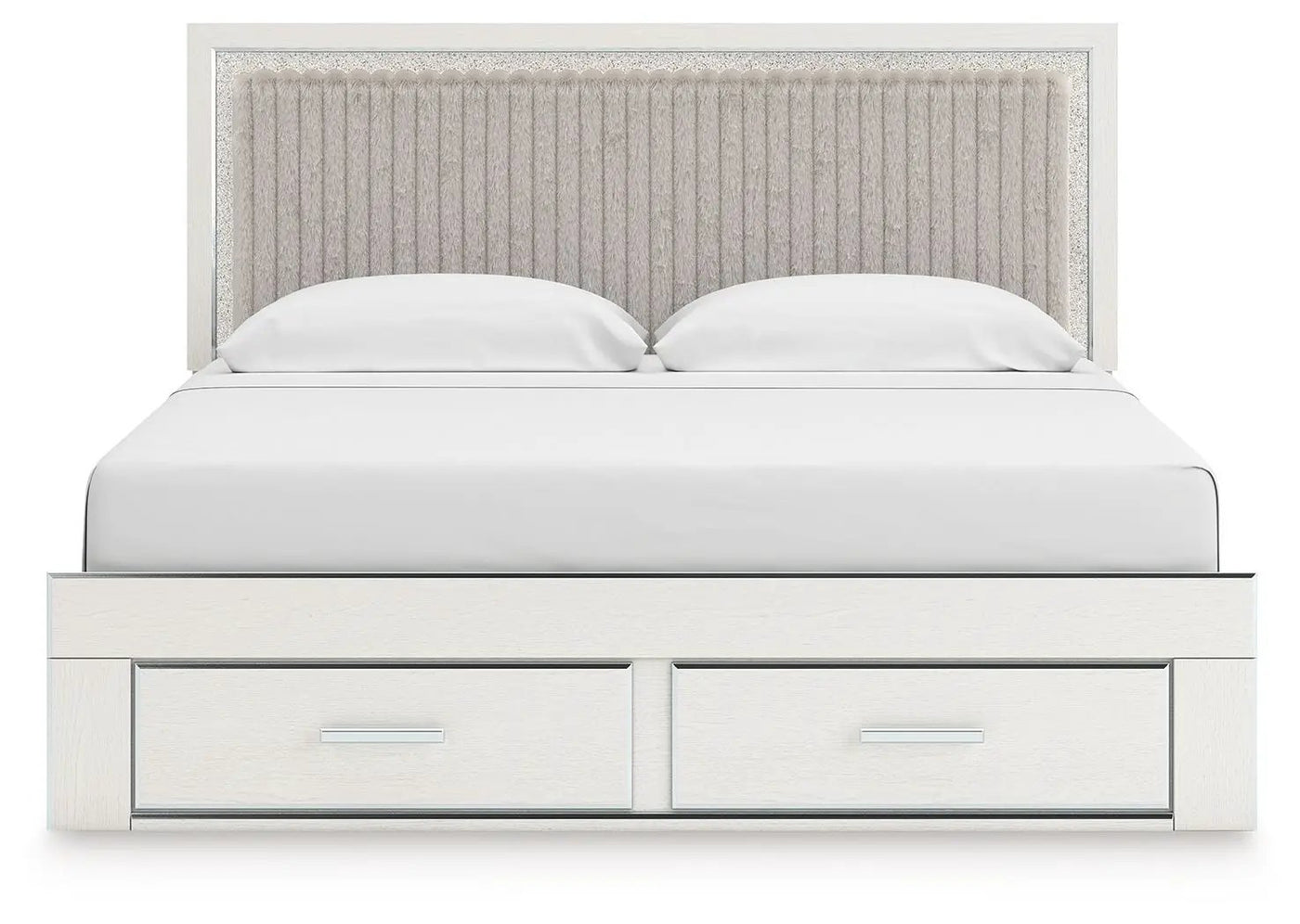 Zuraleus - Upholstered Panel Platform Storage Bed by Unique Piece Furniture