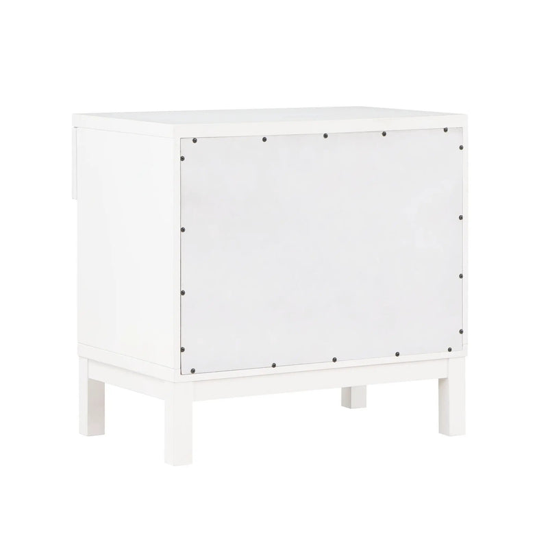Blake - 1 Drawer Nightstand - White