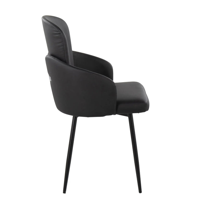 Dahlia - Contemporary Elegant Design Dining Chair (Set of 2) by HouseOfZazla