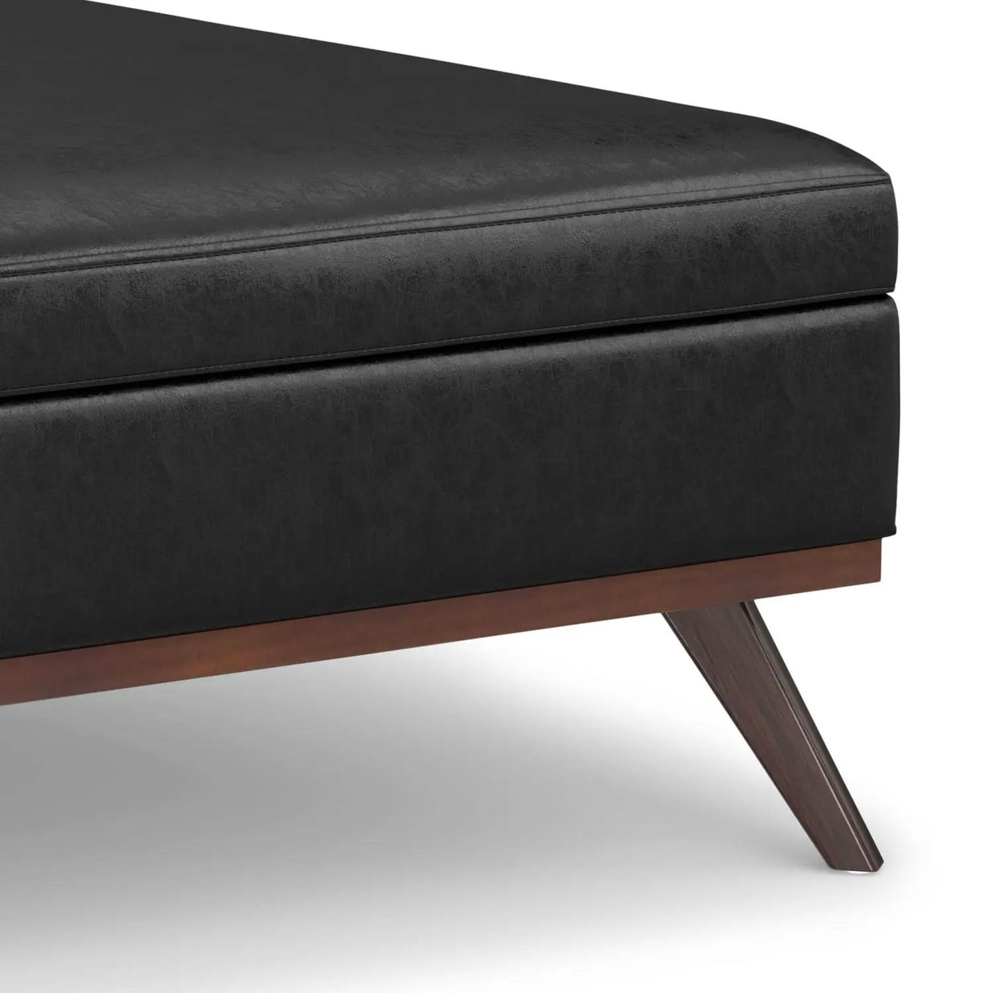 Owen - Multifunctional Square Coffee Table Storage Ottoman by HouseOfZazla