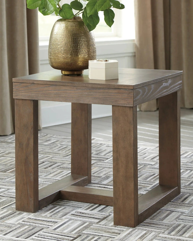 Cariton - Square End Table - Gray by Unique Piece Furniture