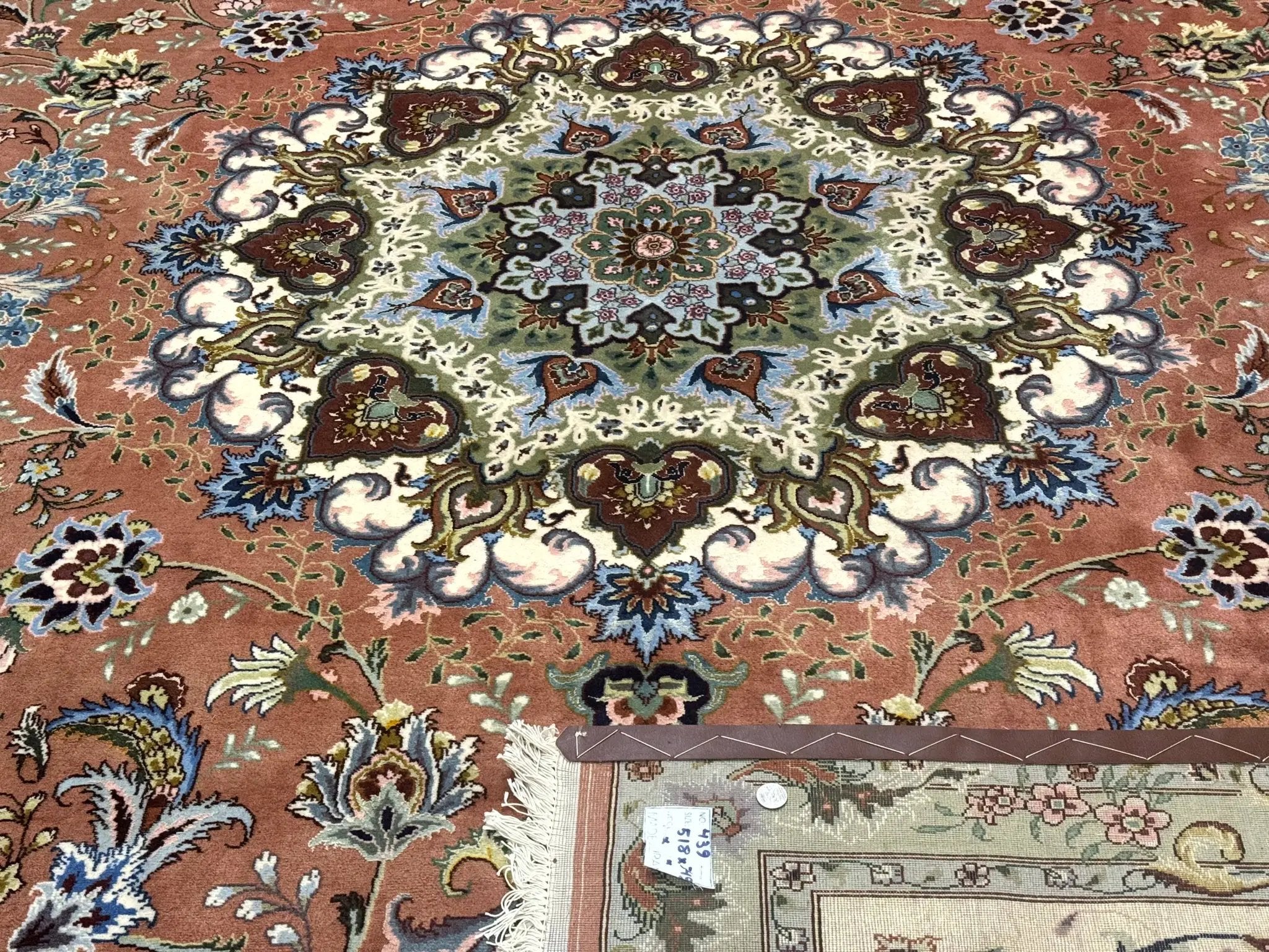 Palace Size Persian Tabriz Rug 12x17, Medallion Carpet, Fine 250 KPSI, Stunning by Jewel Rugs