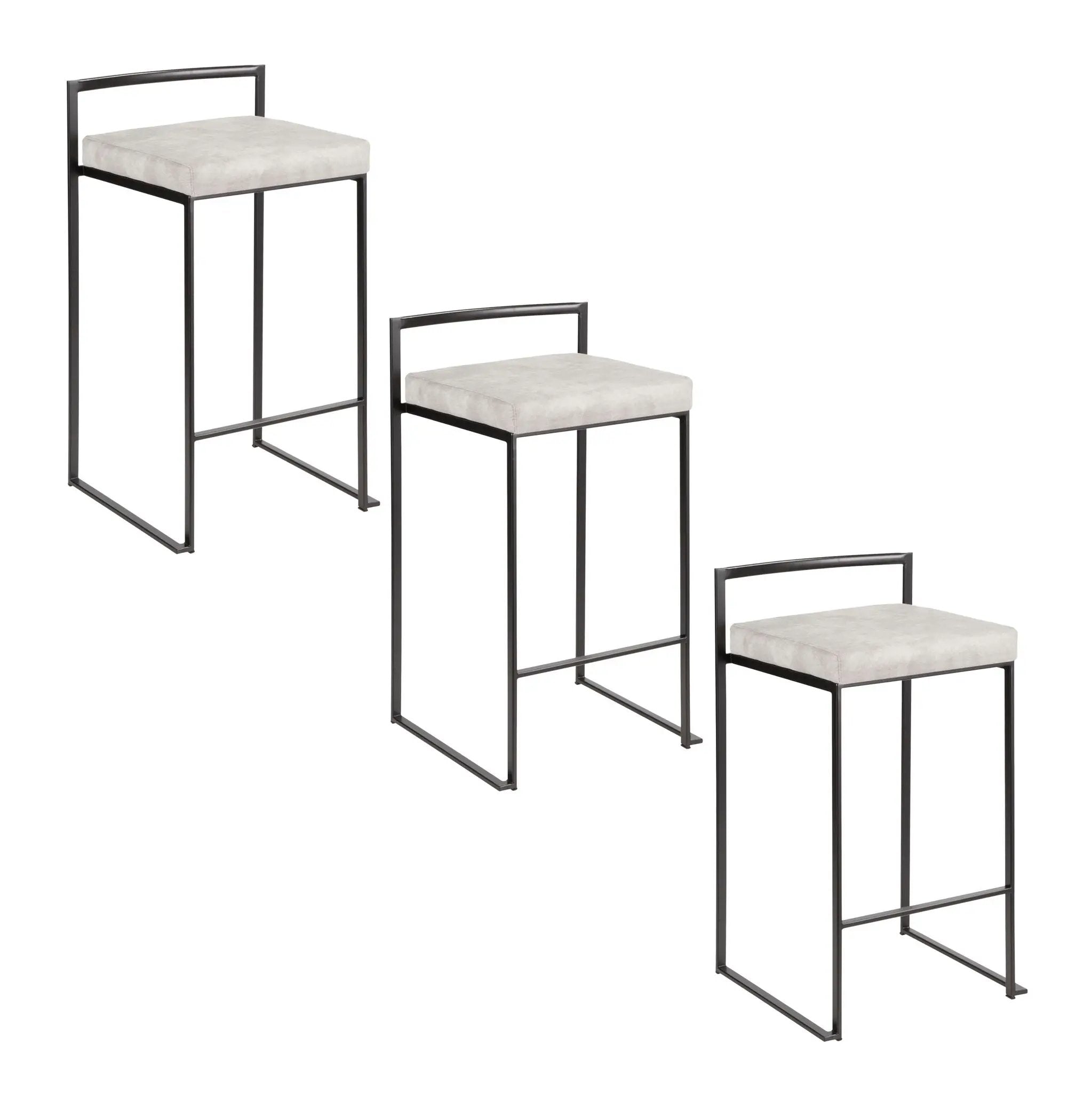 Fuji - Contemporary Style Stackable Counter Stool by Unique Piece Furniture