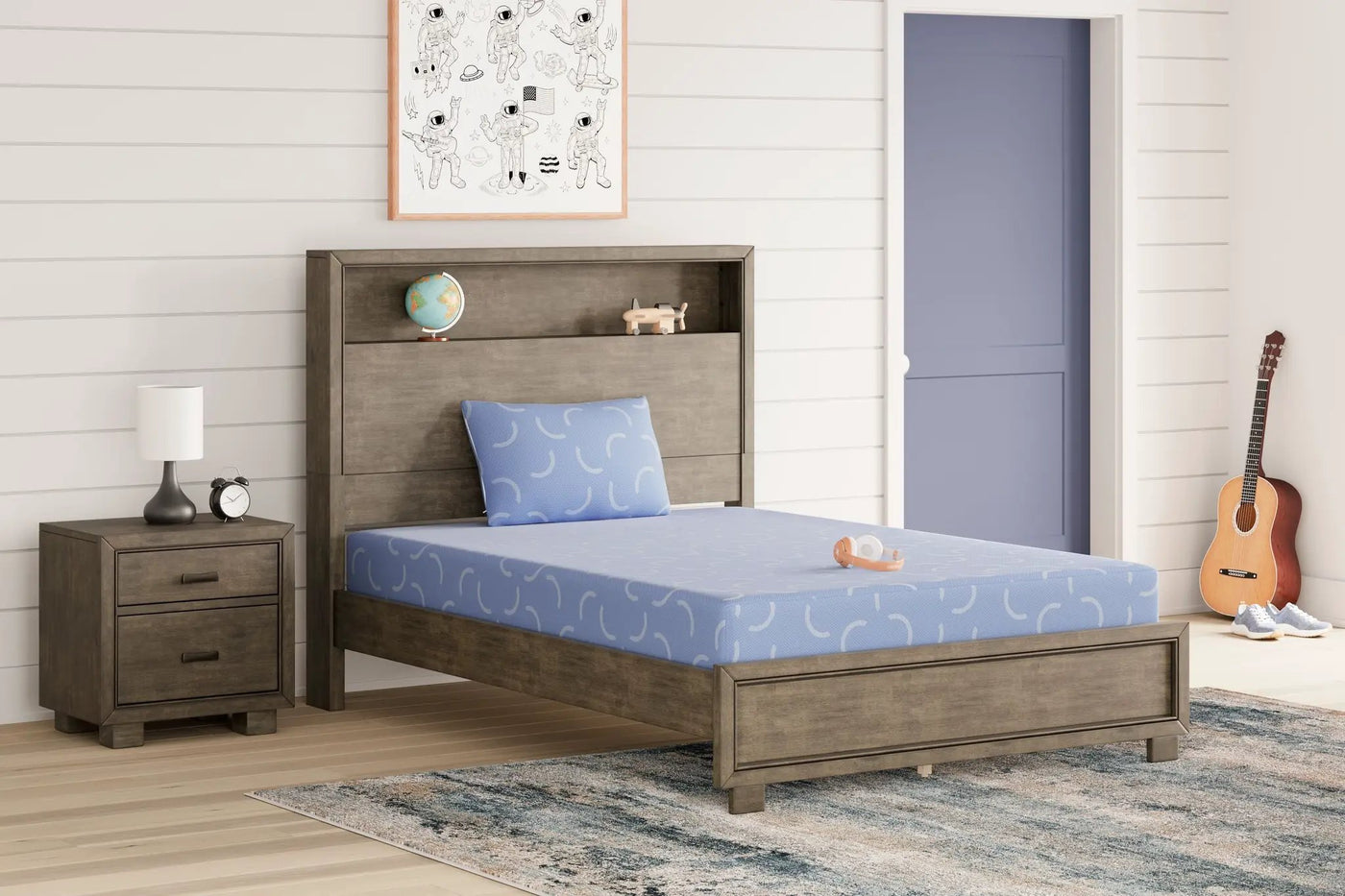 Ikidz Ocean - Mattress And Pillow (Set of 2) by Unique Piece Furniture