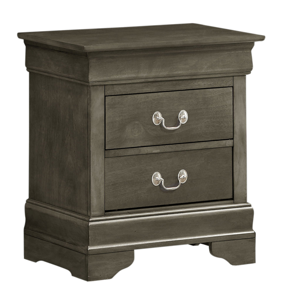 Traditional Style Design Nightstand with Classic Accent - Multiple Colors, photo 3 of 40
