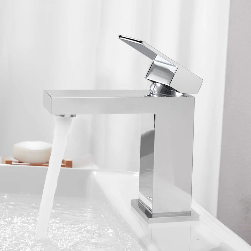 Modern Chrome Bathroom Sink Faucet by HouseOfZazla