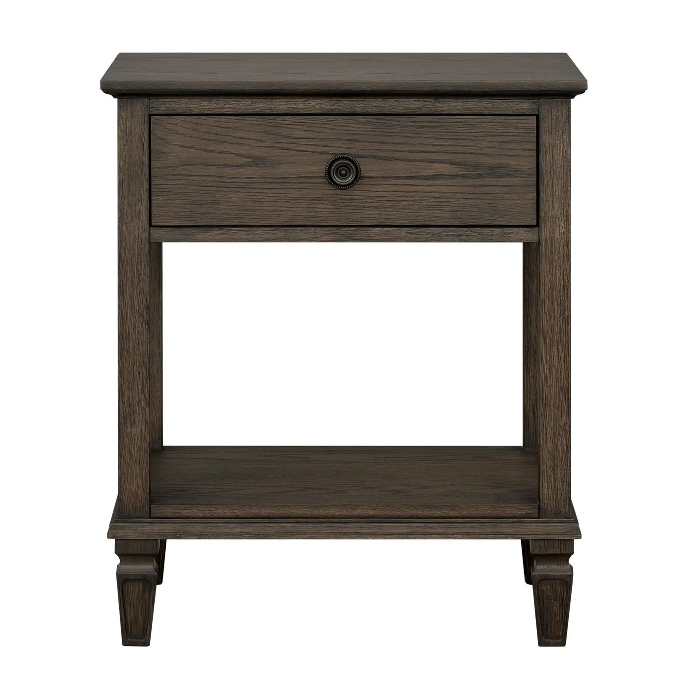 Victoria - Bedside Table With Drawer And Shelf by HouseOfZazla
