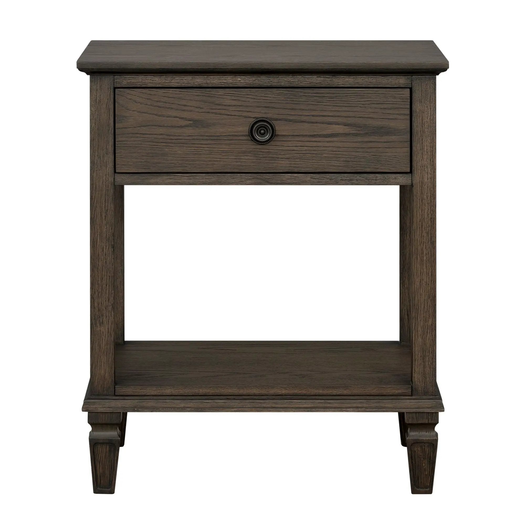 Victoria - Bedside Table With Drawer And Shelf by HouseOfZazla