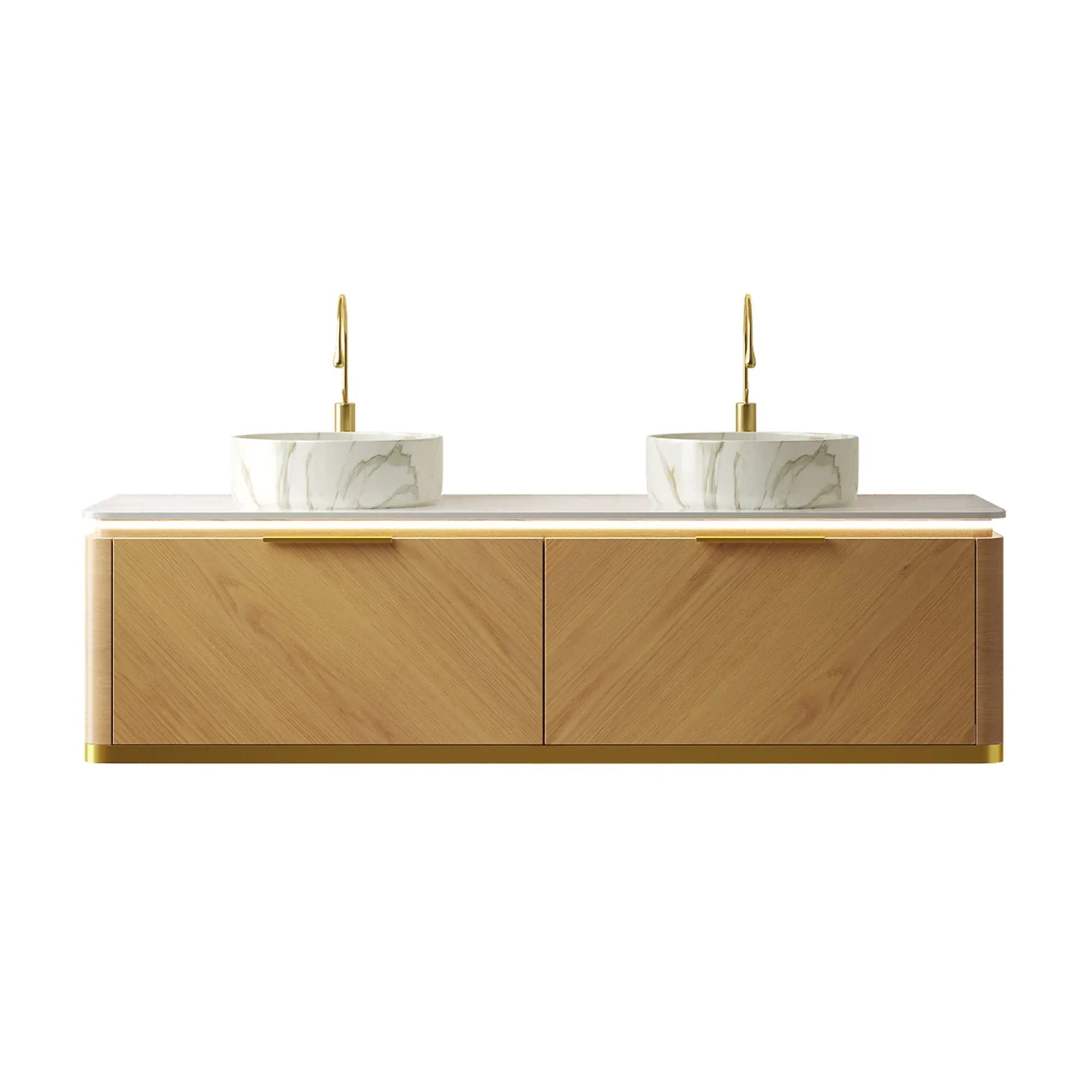 DIPA 60" Bathroom Vanity & Sinks by HouseOfZazla