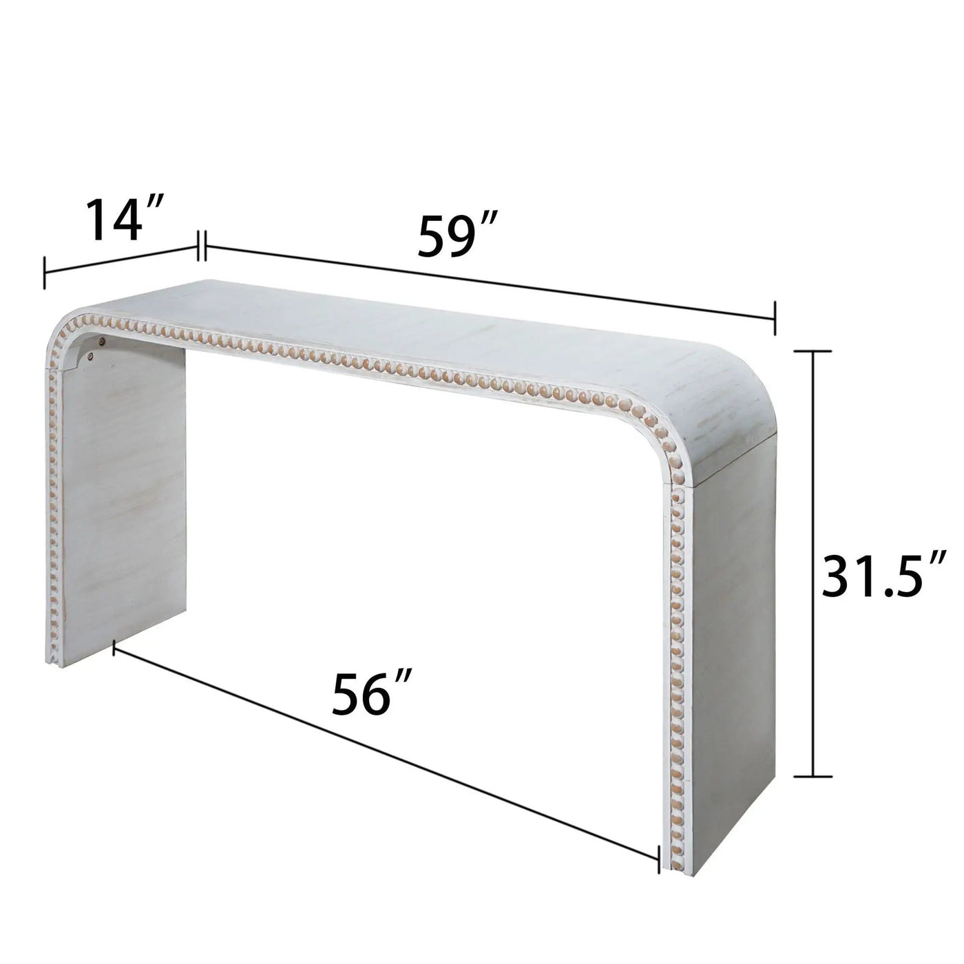 Waterfall Console Table by HouseOfZazla