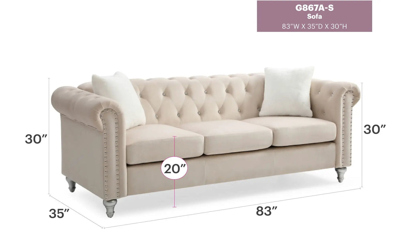 Raisa - Sofa by HouseOfZazla