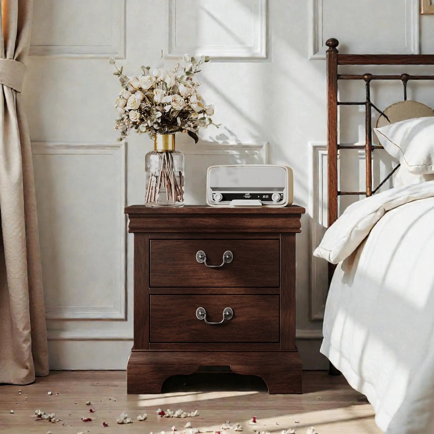 Nightstand With 2 Drawers by Unique Piece Furniture