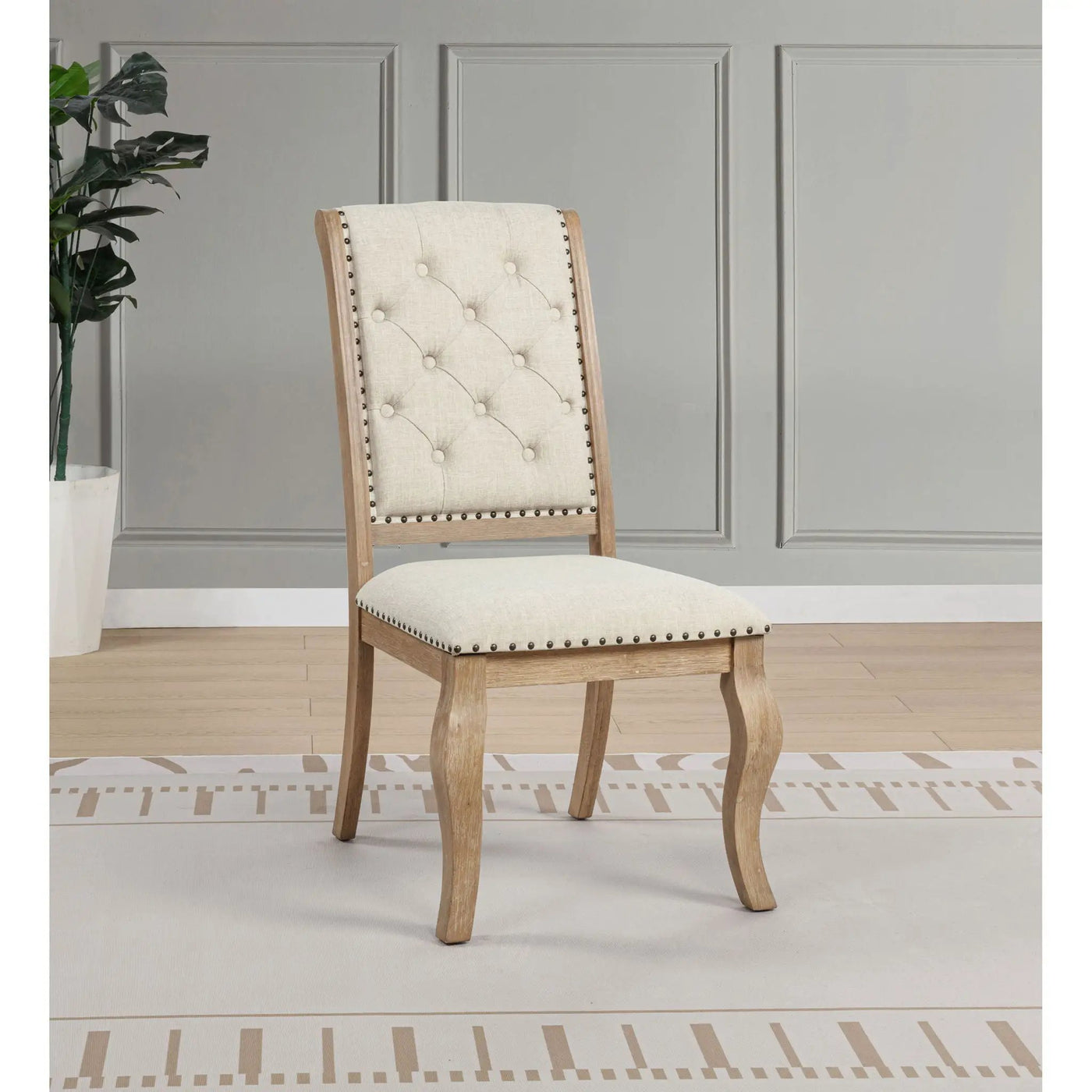 Fremont - Tufted Back Dining Chair (Set of 2) by HouseOfZazla