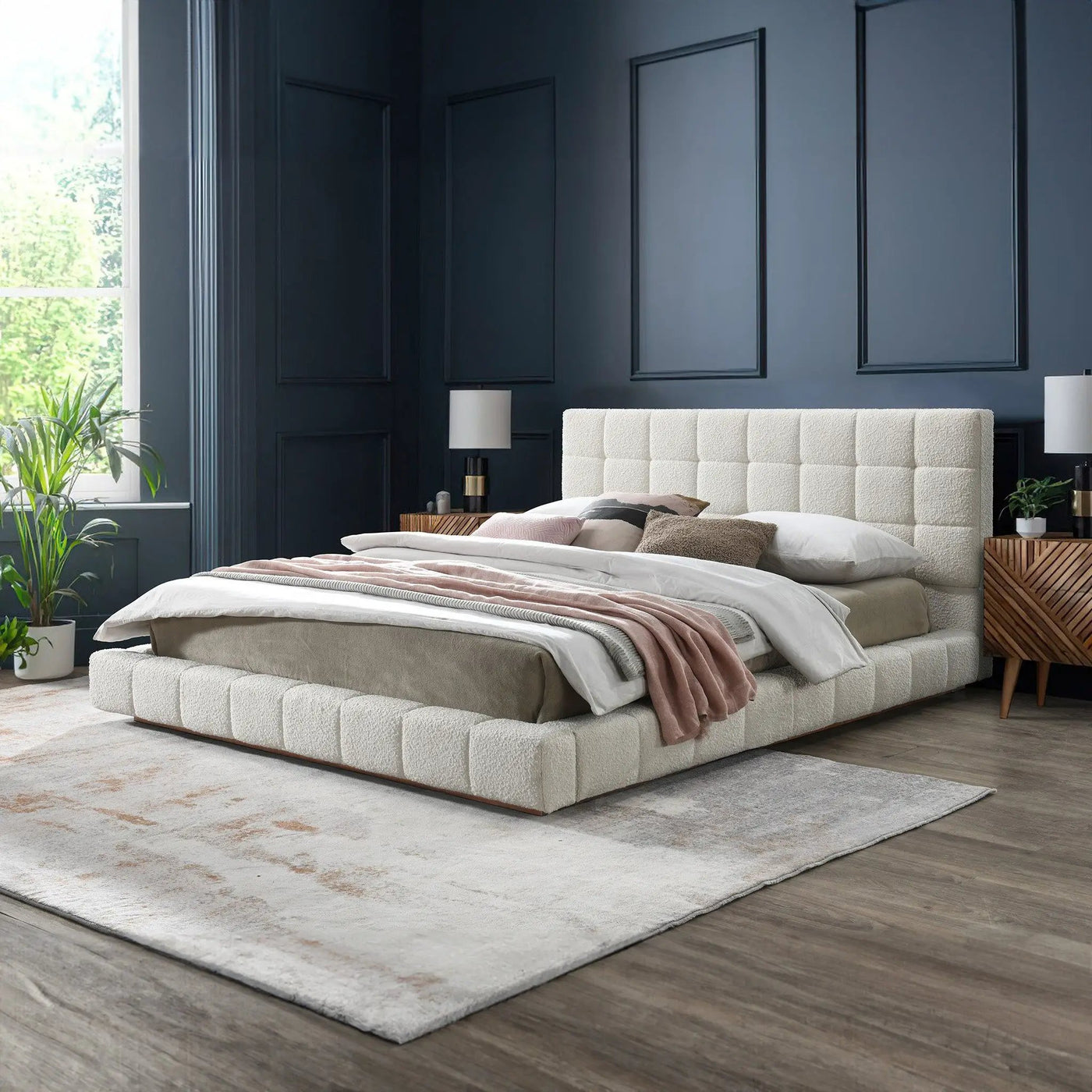 Hudson - Elegant Design Bed by Unique Piece Furniture