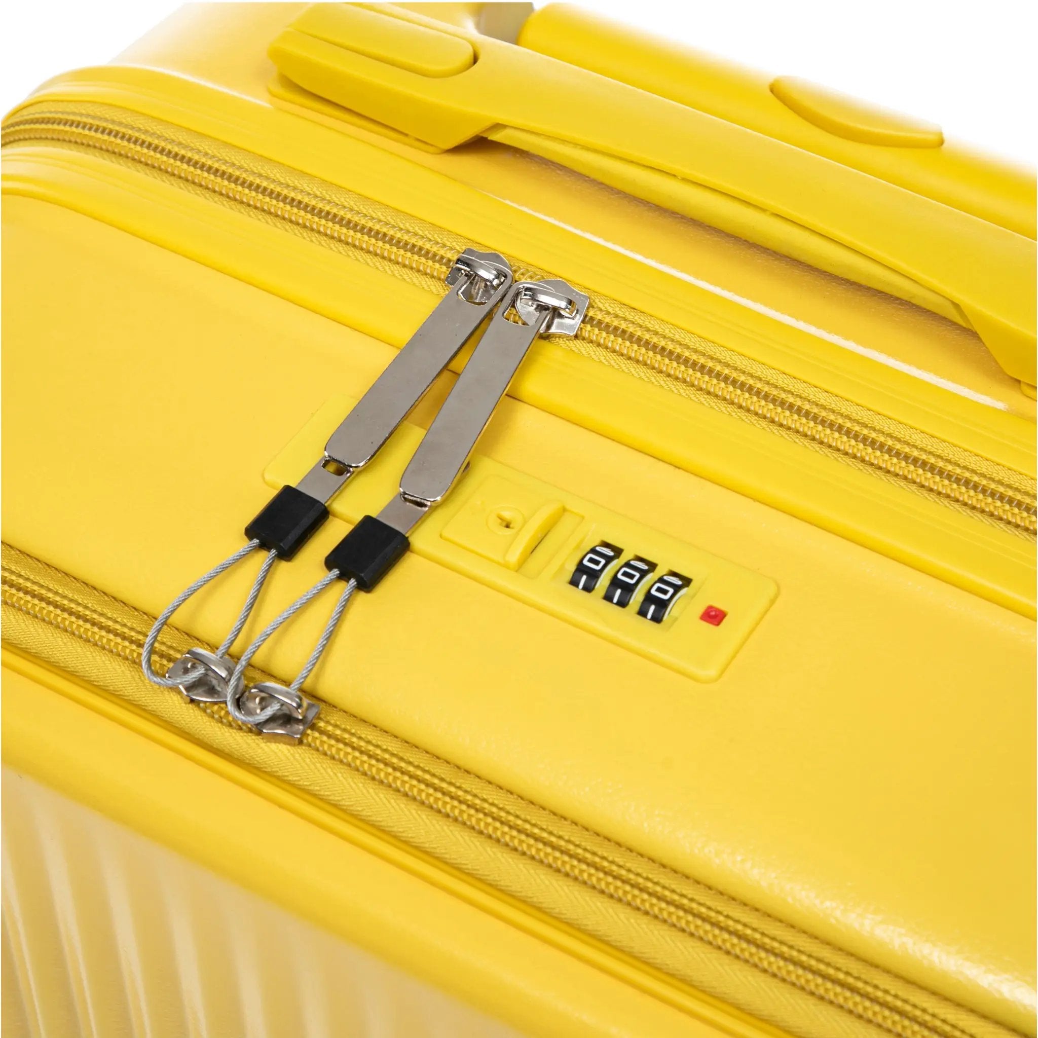 14'/20' 2-Piece ABS Spinner Wheel Luggage Set with Combination Lock by HouseOfZazla