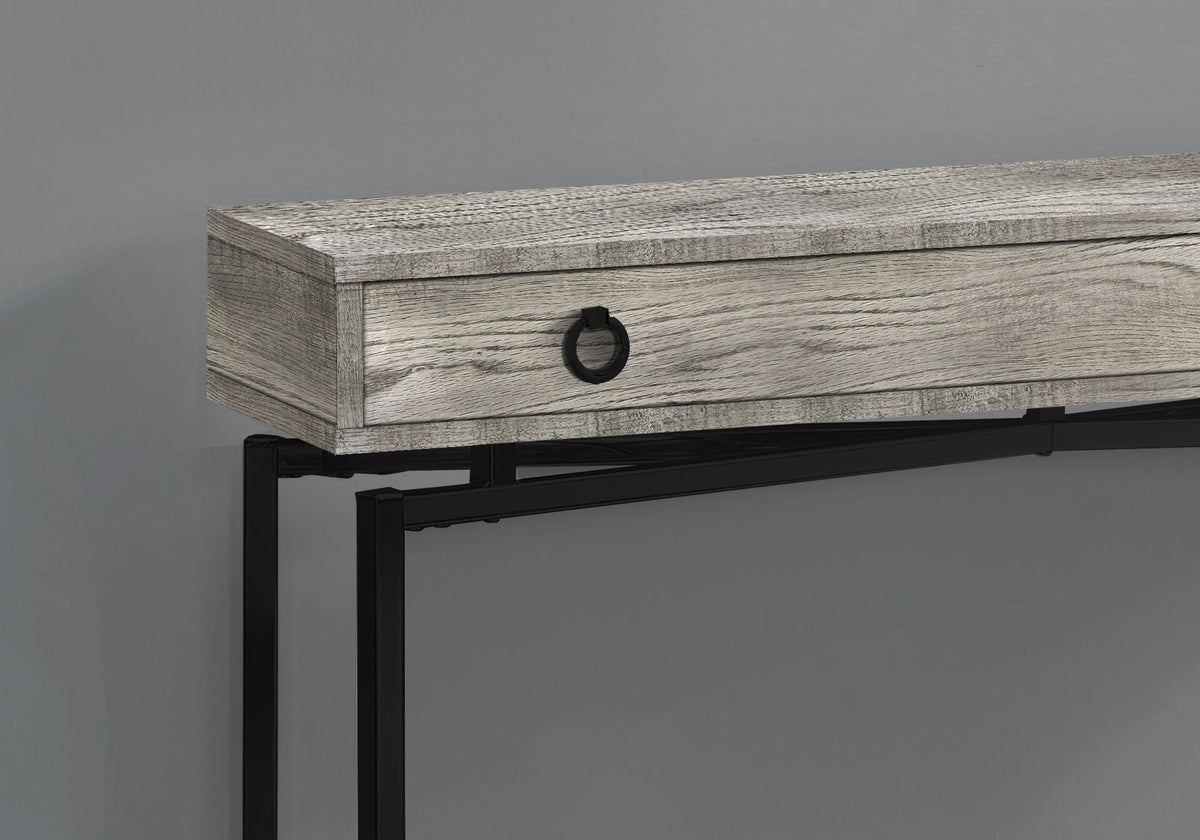 Accent Console Table with Functional Storage Drawer - Light Brown, Dark Brown, or Dark Gray, photo 7 of 12
