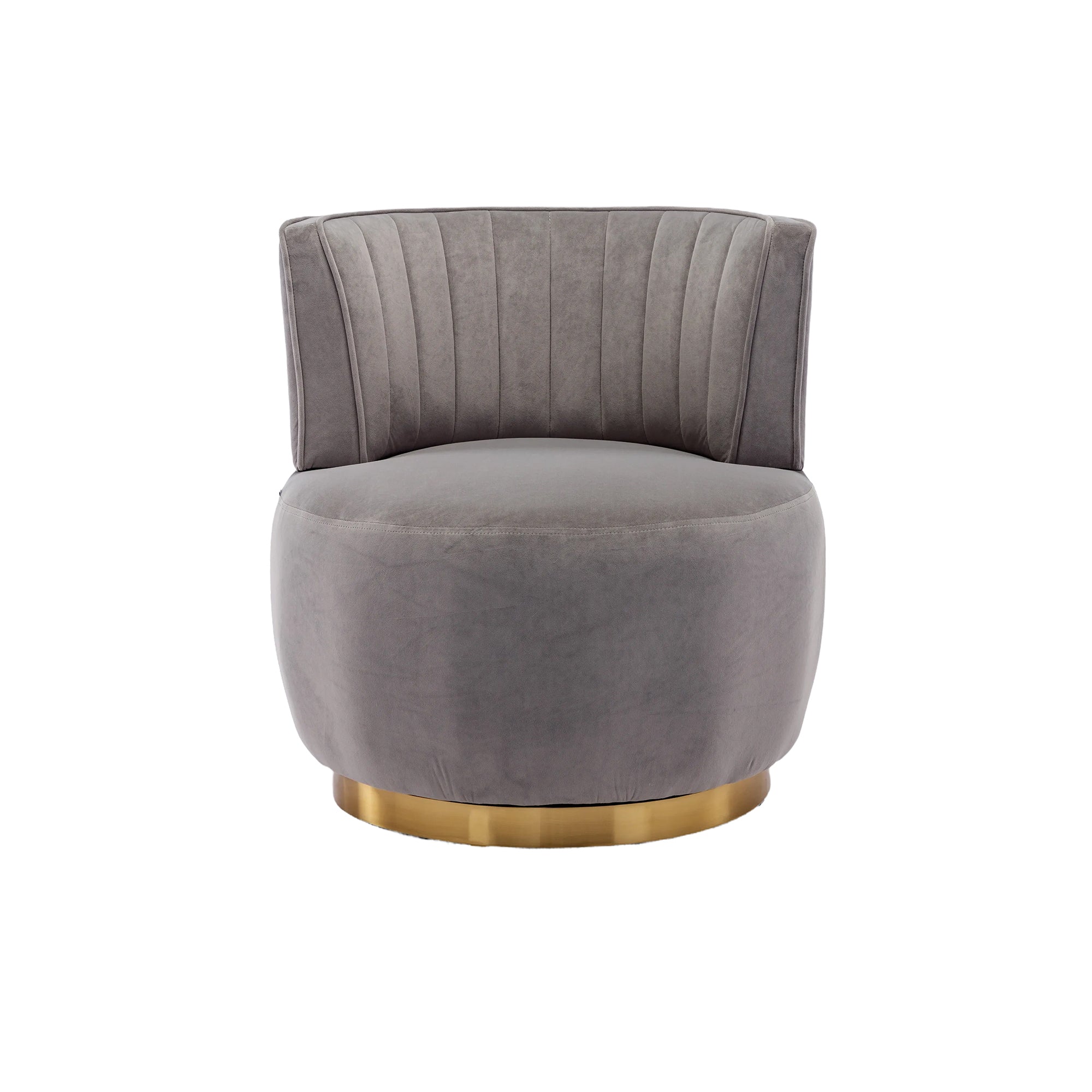 360 Degree Swivel Cuddle Barrel Accent Sofa Chairs by BLAKHOM