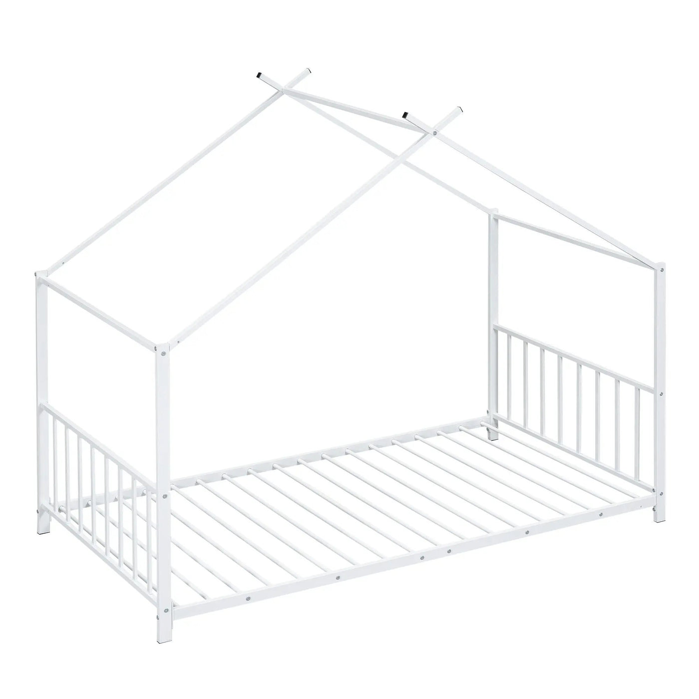 Metal House Platform Bed With Modern Design And Durable Frame by Unique Piece Furniture