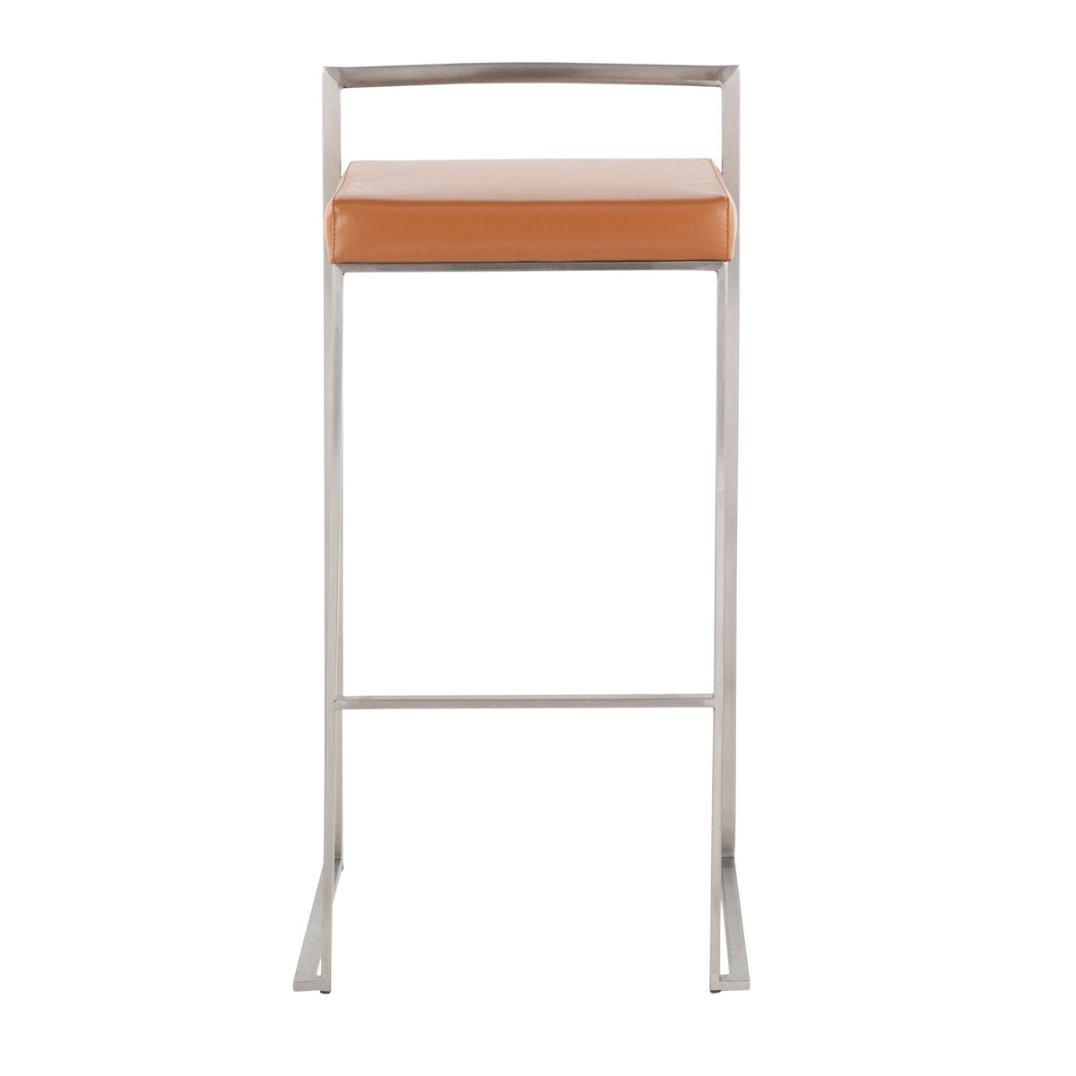 Contemporary Stackable Barstool with Padded Seat - Multiple Colors, photo 25 of 40