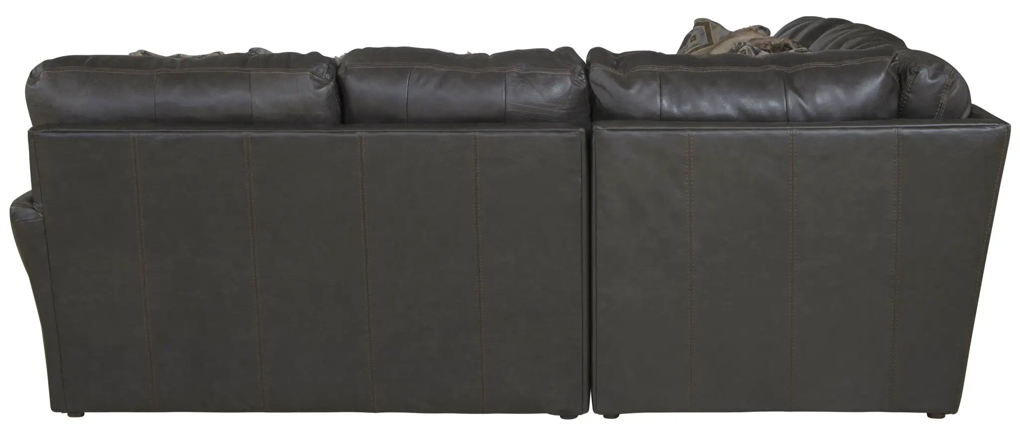 Denali - Italian Leather Match Sectional by Unique Piece Furniture