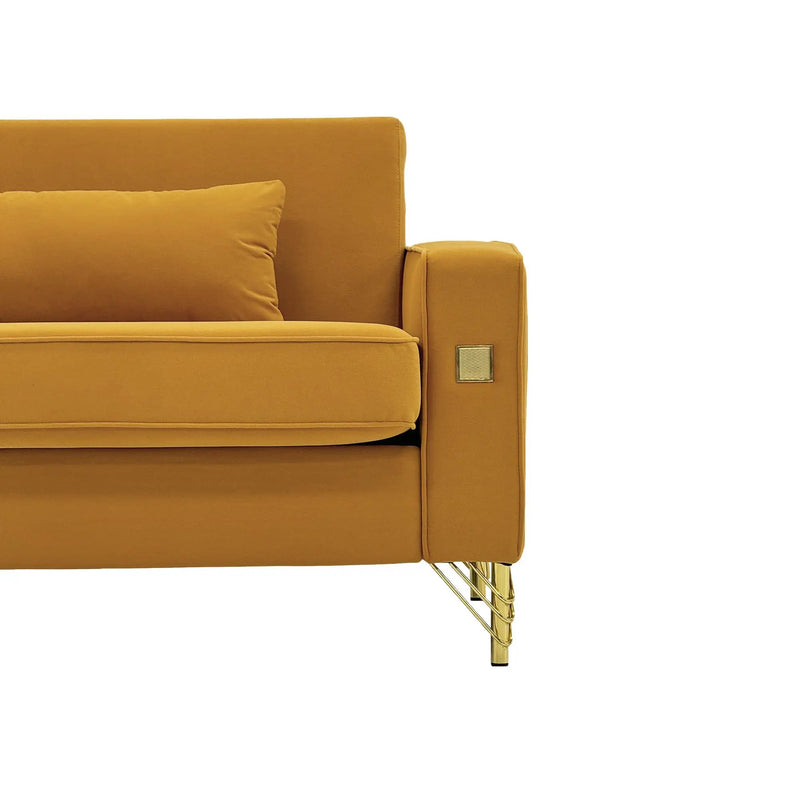Luxury Velvet Sofa by HouseOfZazla