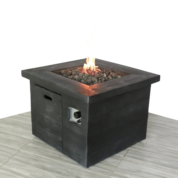 Fiber Reinforced Propane / Natural Gas Fire Pit Table - Charcoal, photo 2 of 5