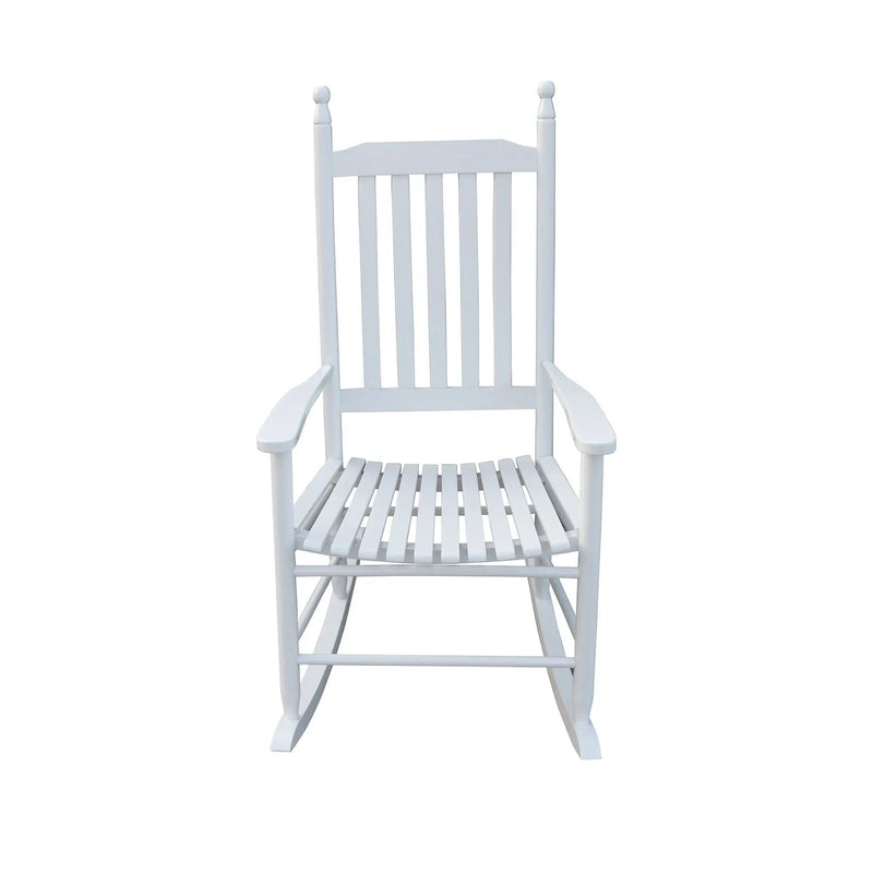 Wooden Porch Rocker Chair, Without Mat by HouseOfZazla