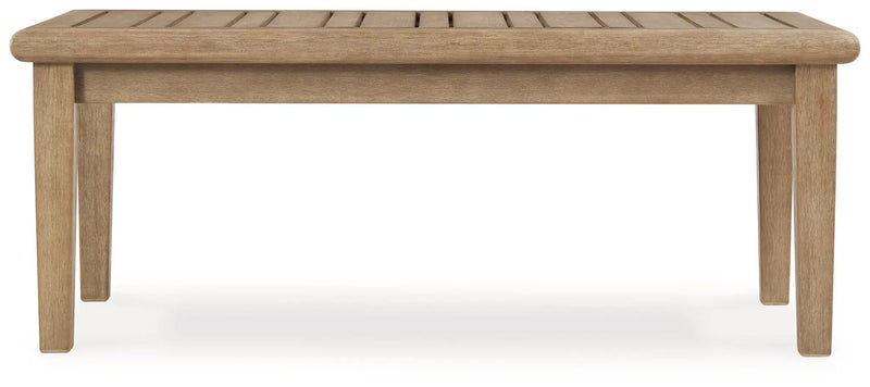 Carter Hall - Rectangular Cocktail Table - Beige by Unique Piece Furniture