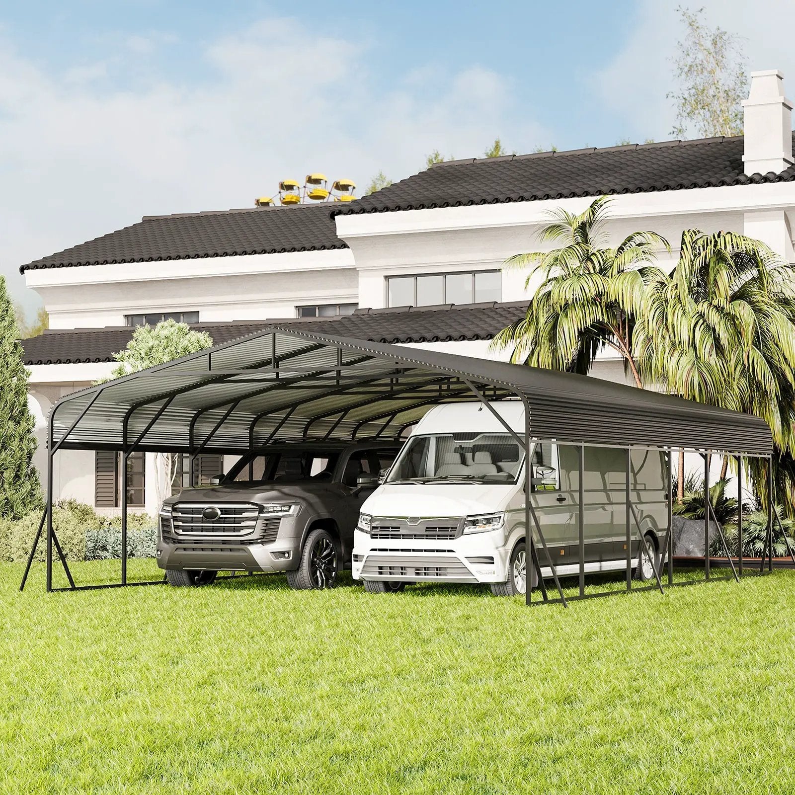 Heavy Duty Carport Canopy 20'X30' by HouseOfZazla