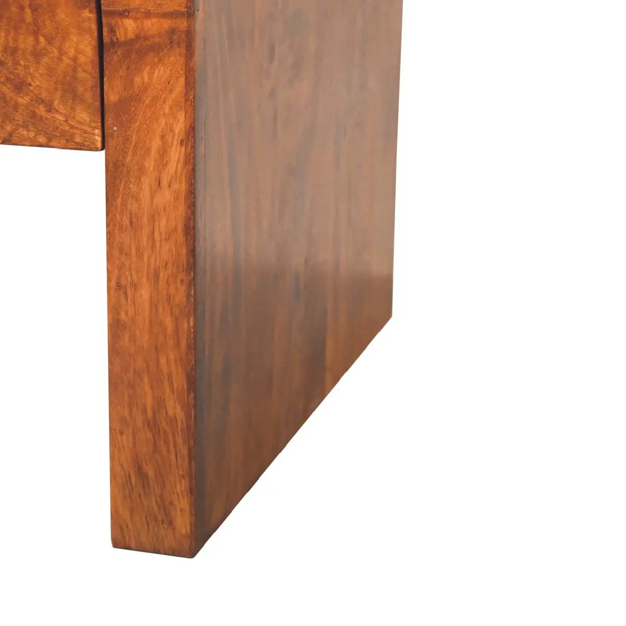 Solid Wood Darcy Coffee Table, 2-Drawers, Chestnut by HouseOfZazla