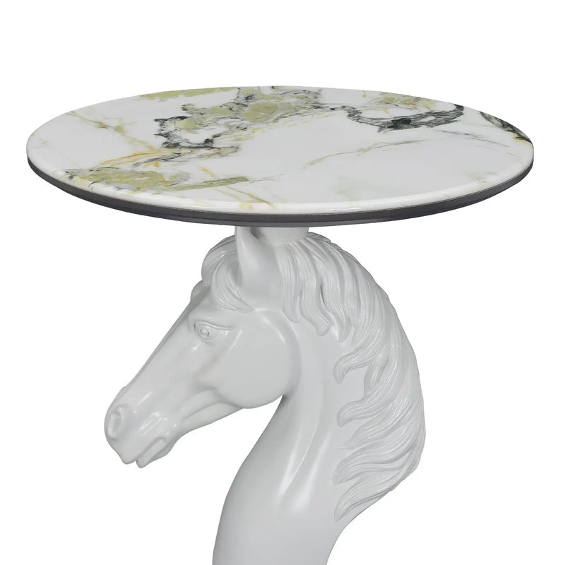 Horse Head Accent Table by HouseOfZazla