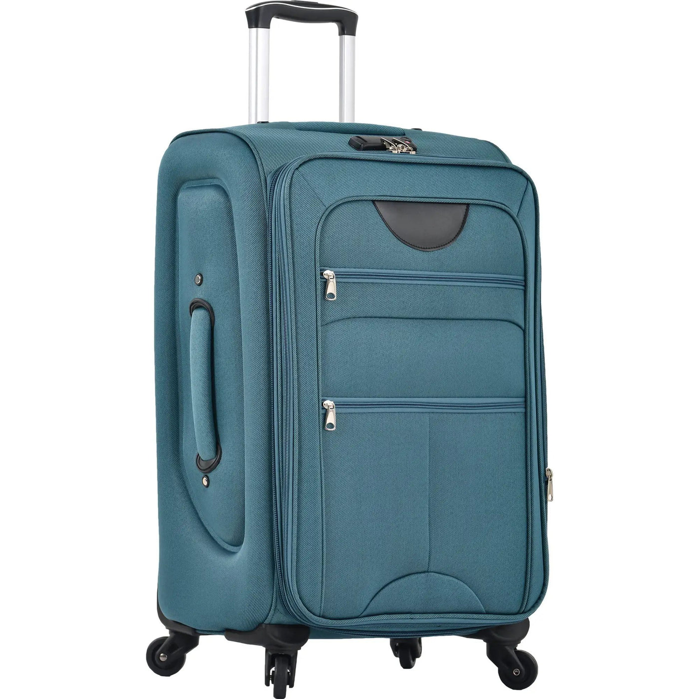 Softside Luggage Expandable 3 Piece Set Suitcase Upright Spinner Softshell Lightweight Luggage Travel Set by HouseOfZazla