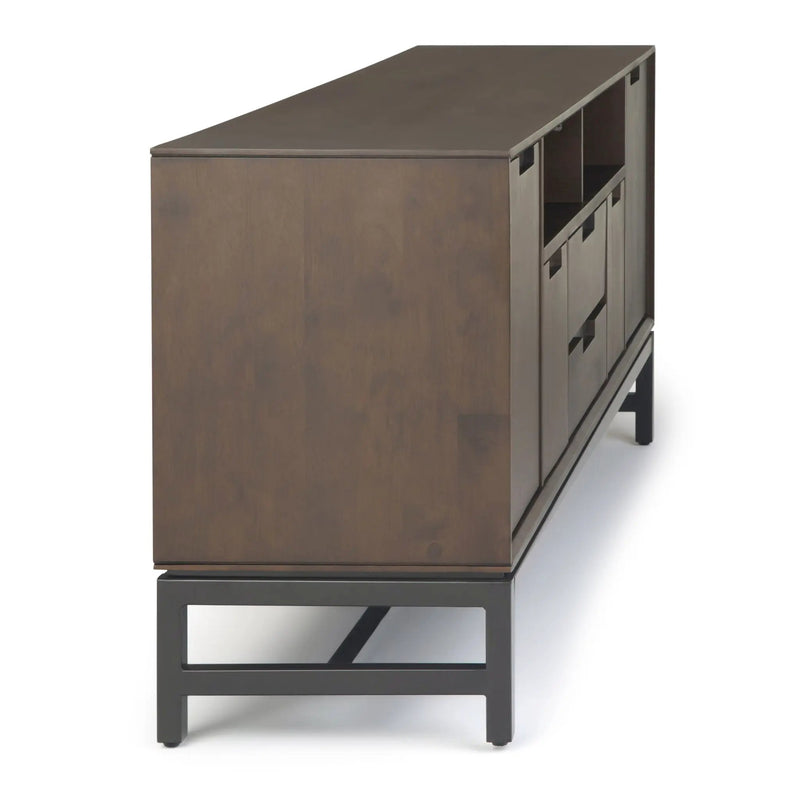 Banting - Wide TV Stand - Walnut Brown by HouseOfZazla