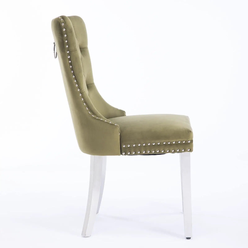 Nikki - Contemporary Upholstered Dining Chair (Set of 2) by Unique Piece Furniture