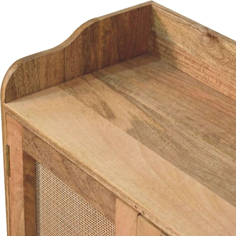Larissa - T Bar Raised Cabinet - Brown by Unique Piece Furniture