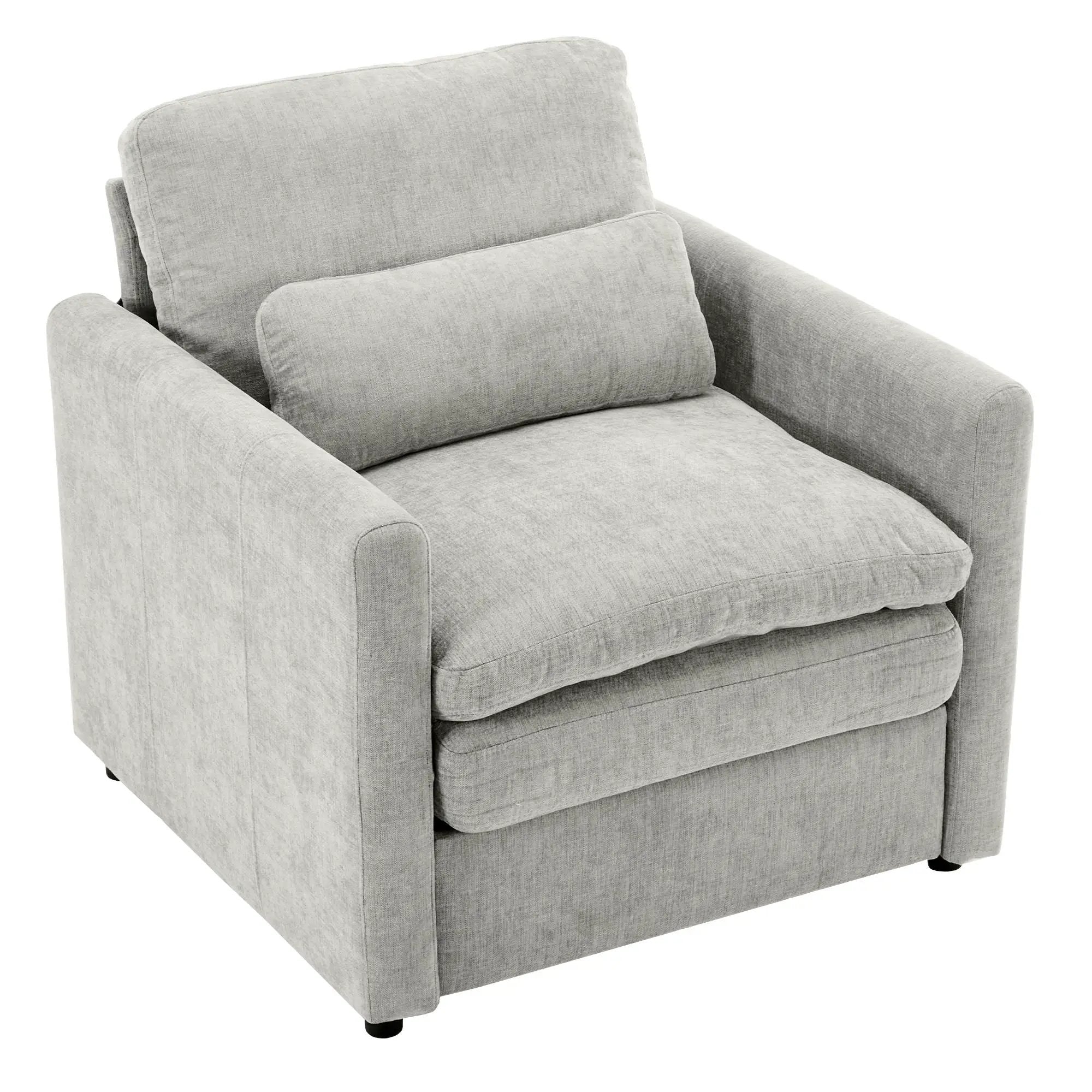 Cozy Upholstered Cushion Armchair For Living Room by Unique Piece Furniture