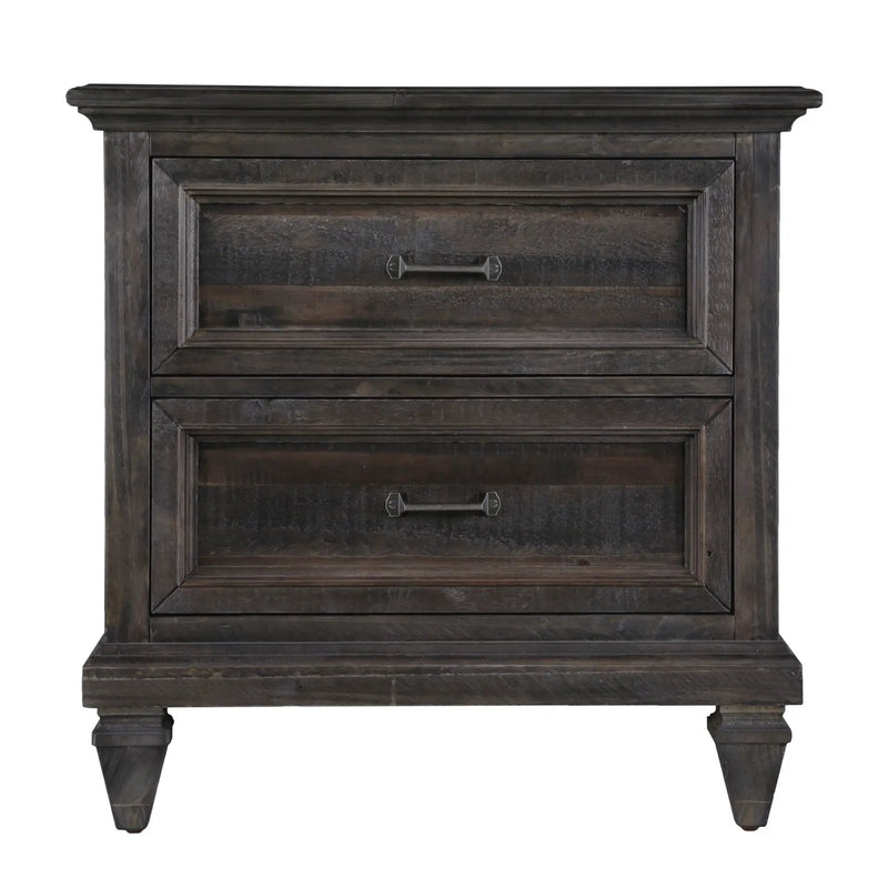 Calistoga - Nightstand - Weathered Charcoal by Unique Piece Furniture