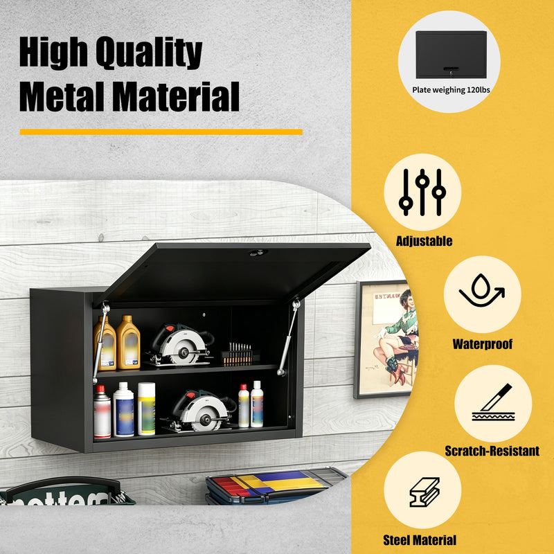 Heavy Duty Metal Wall Mounted Tool Storage Cabinet by HouseOfZazla