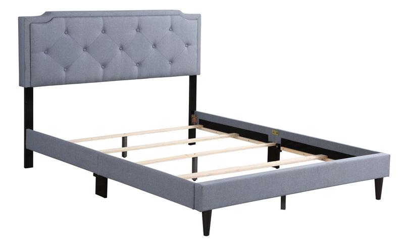 Button Tufted Bed Charming For Cozy Spaces by HouseOfZazla