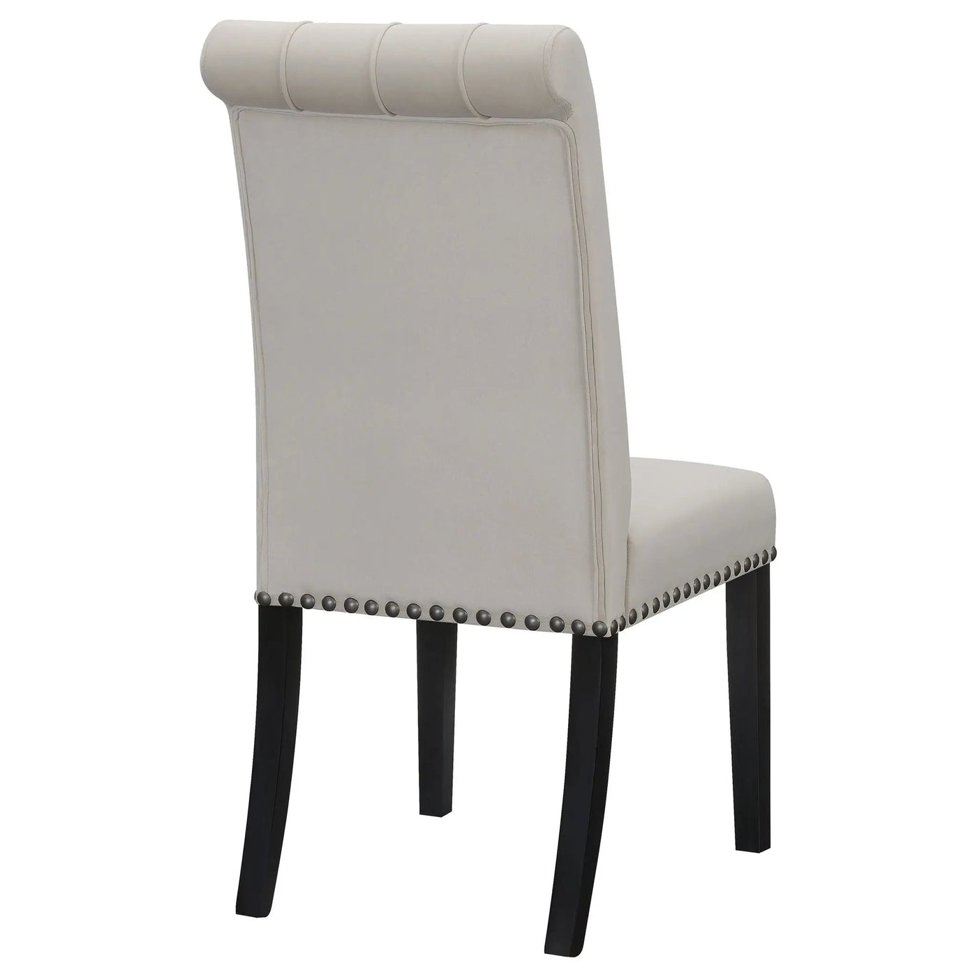 Tufted Rolled Backrest Side Chairs (Set of 2) by HouseOfZazla