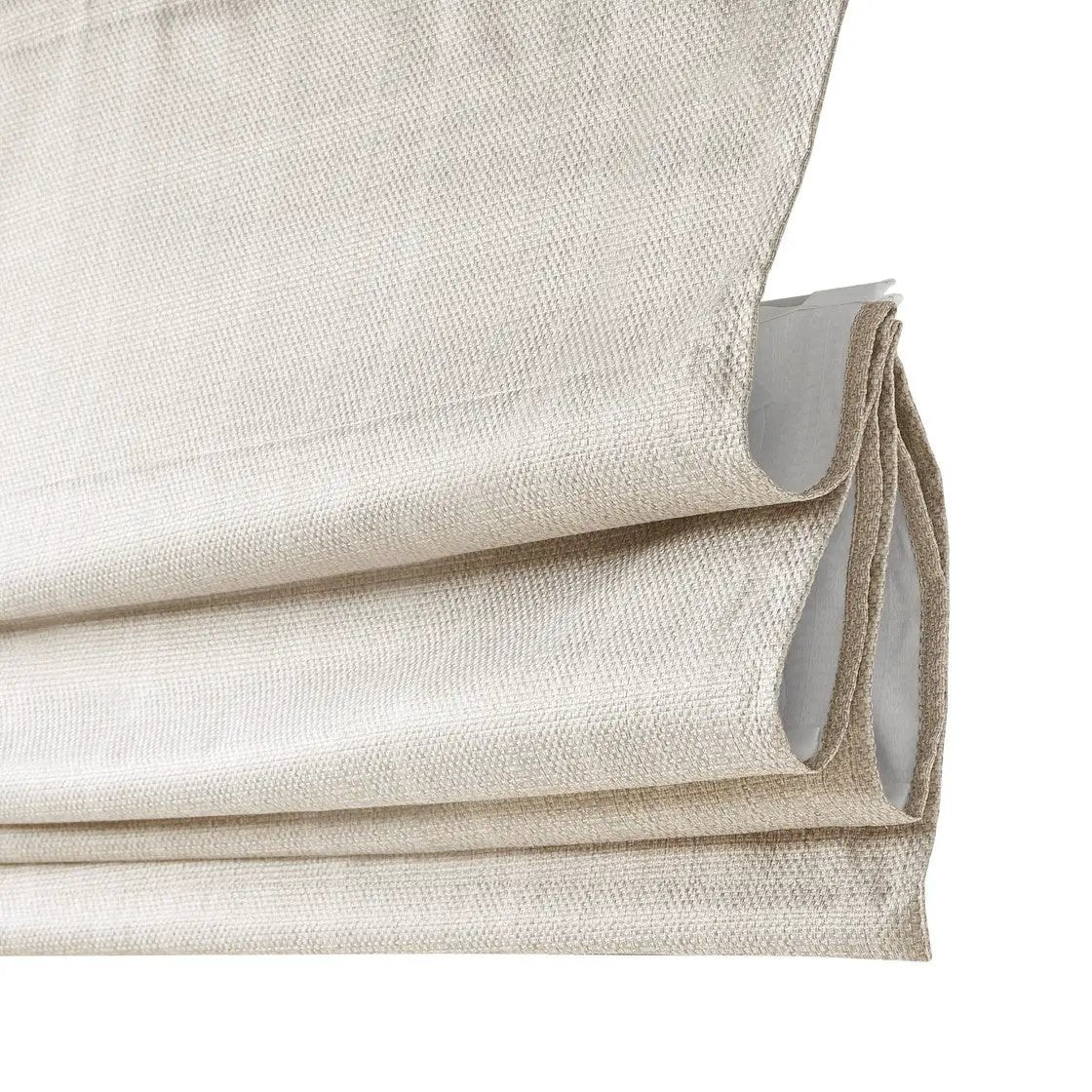 Basketweave Room Darkening Cordless Roman Shade by HouseOfZazla