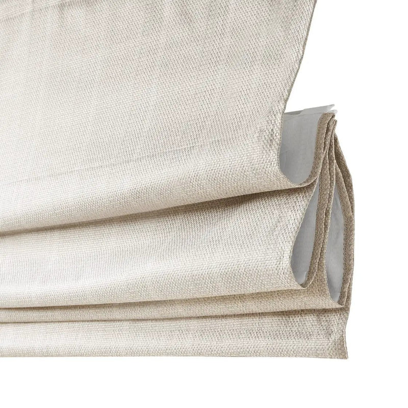 Basketweave Room Darkening Cordless Roman Shade by HouseOfZazla