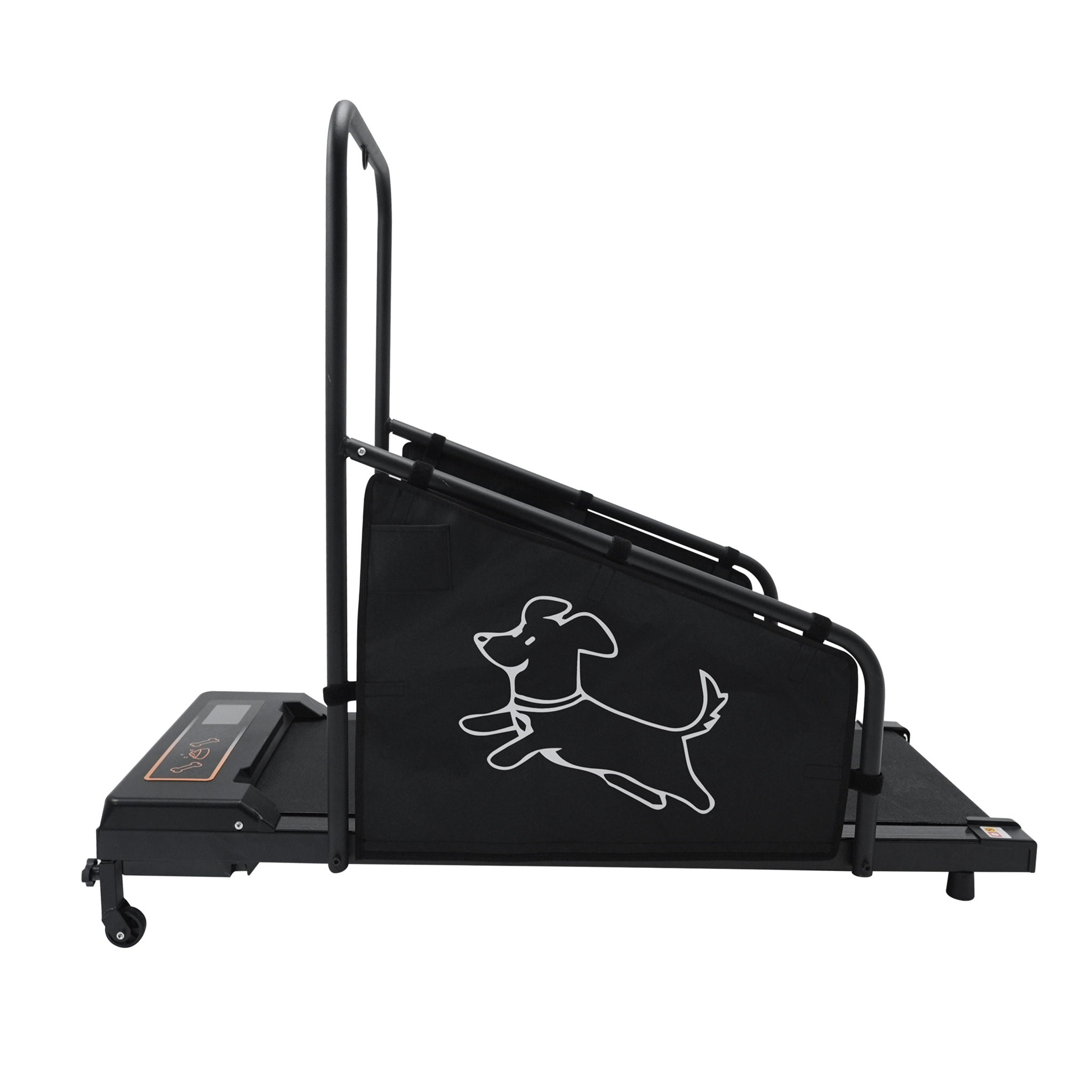 Dog Treadmill For Medium Dogs Running Machine With Non Slip Belt And Remote Control - Black by HouseOfZazla