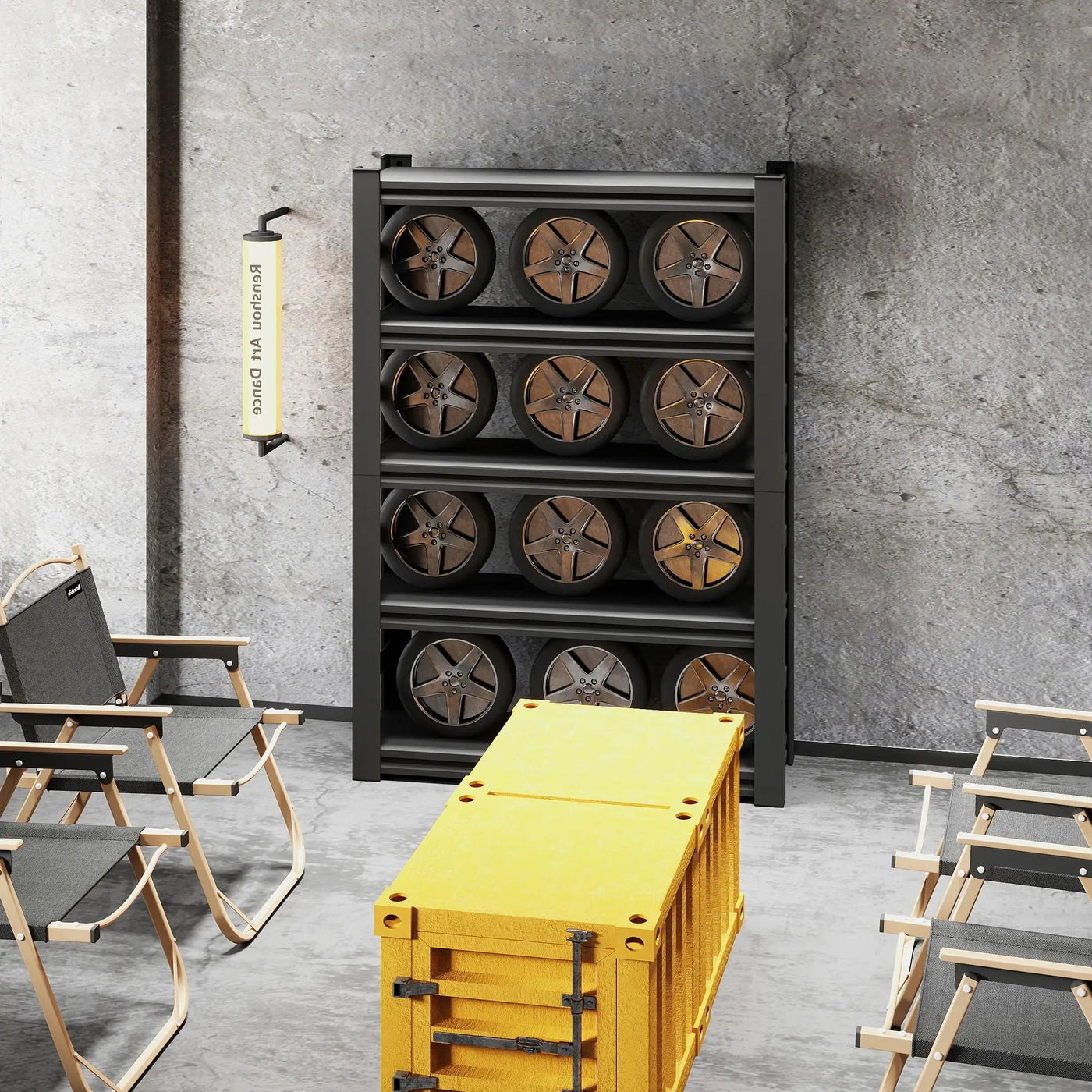 5 Tier Heavy Duty Shelving Unit Adjustable Shelving Units by HouseOfZazla