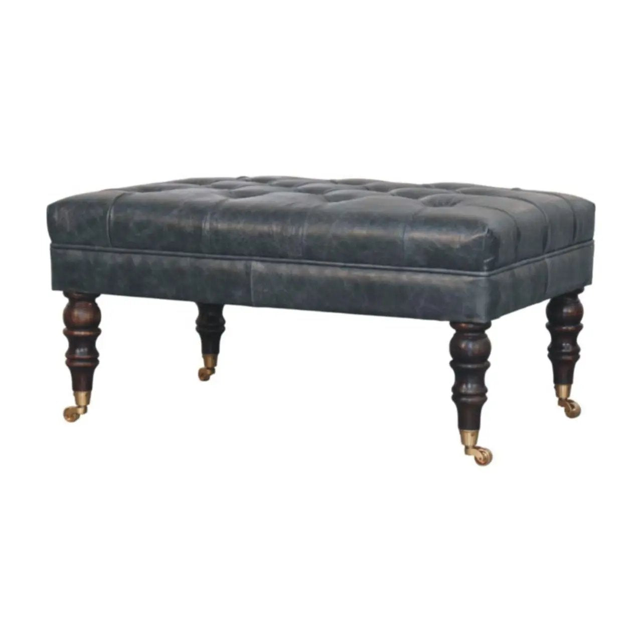 Buffalo - Ottoman With Castor Legs by Unique Piece Furniture