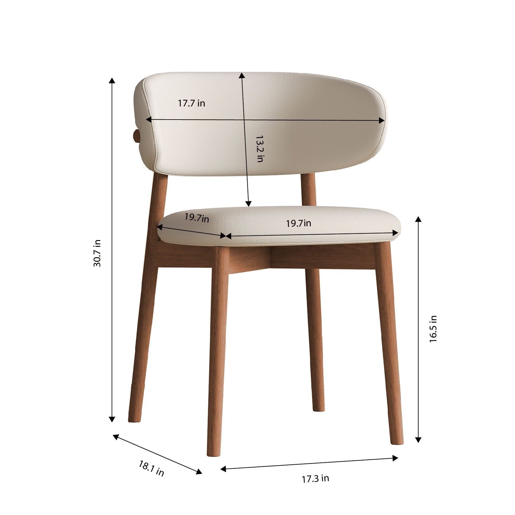Mid-Century Modern Dining Chair (Set of 2) by HouseOfZazla