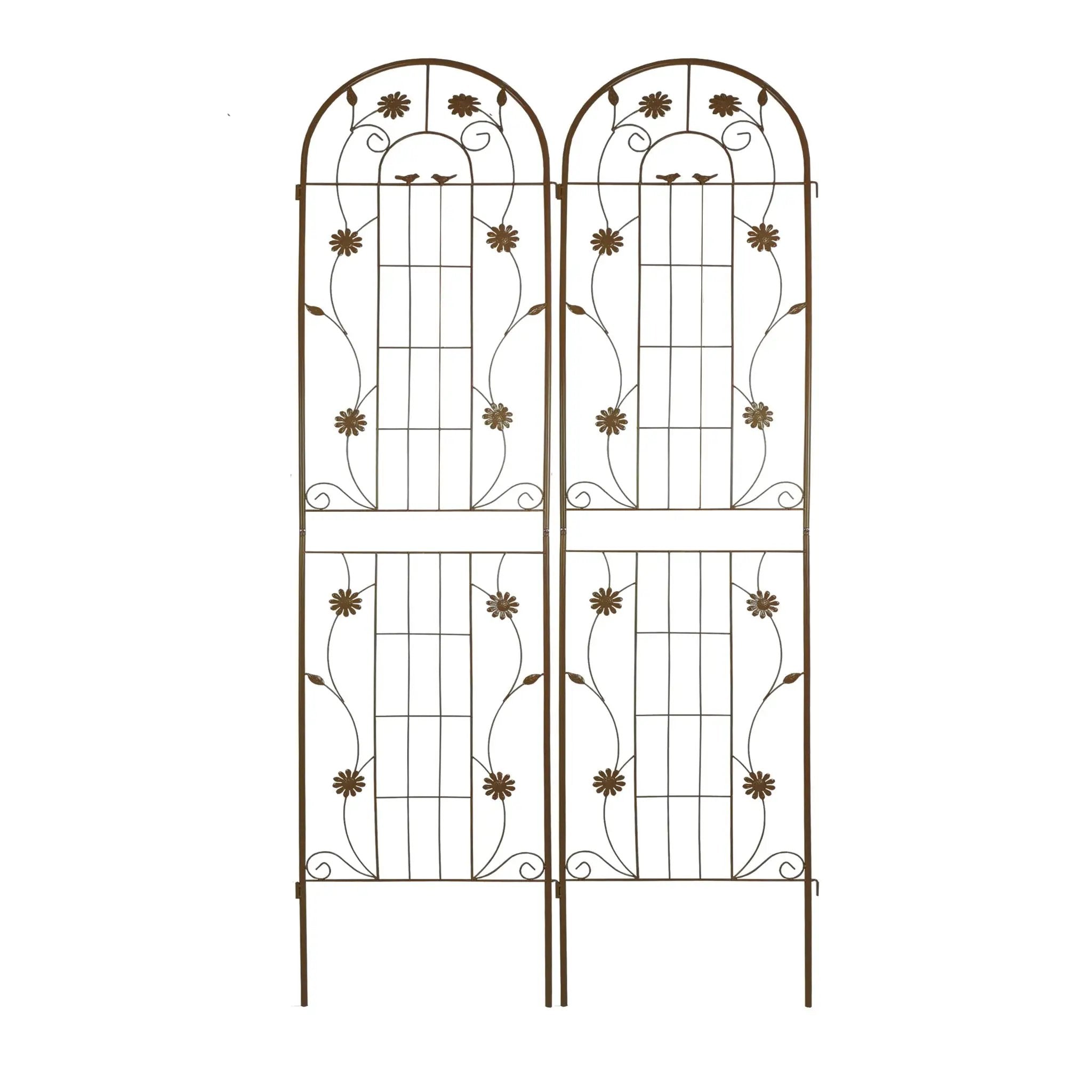 Metal Garden Trellis Rustproof Trellis For Climbing Plant Outdoor Flower Support by Unique Piece Furniture